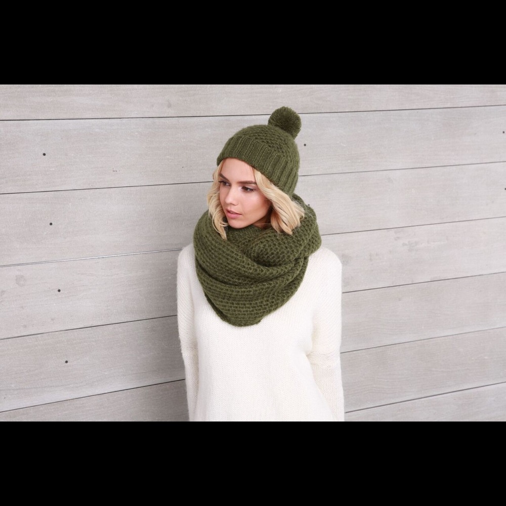 Honey Comb Winter Beanie